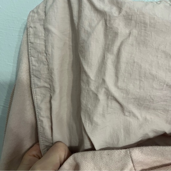 Fabletics Women's V-Neck Drawstring Rosanna Pullover Hoodie Pink Size Medium - Picture 5 of 5